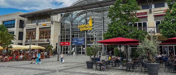 Ein gelungenes Beispiel für erfolgreiche Stadtplanung: Die Volme Galerie. (Foto: Dennis Noklies/Stadt Hagen)