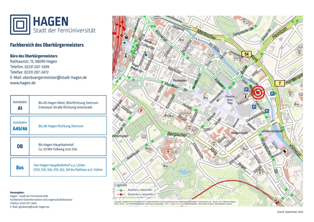 Foto: Das Rathaus an der Volme.