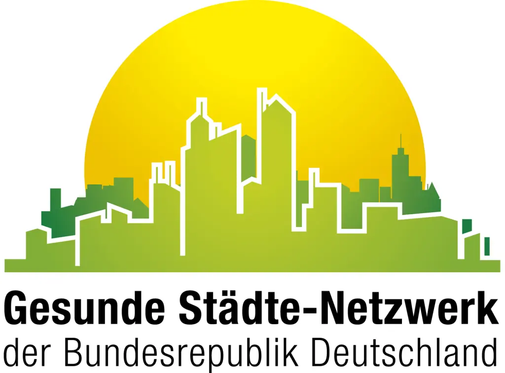 Grafik: Das Logo vom Gesunde St&auml;dte-Netzwerk.