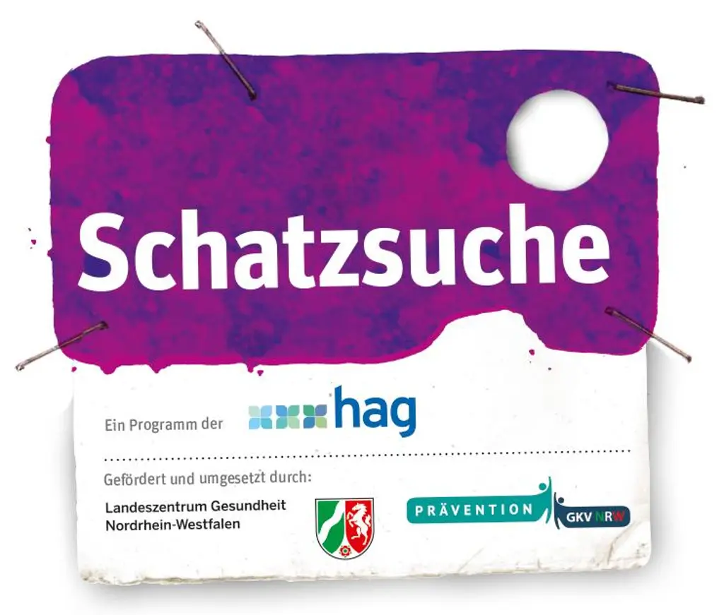 Grafik: Logo vom Programm "Schatzsuche"