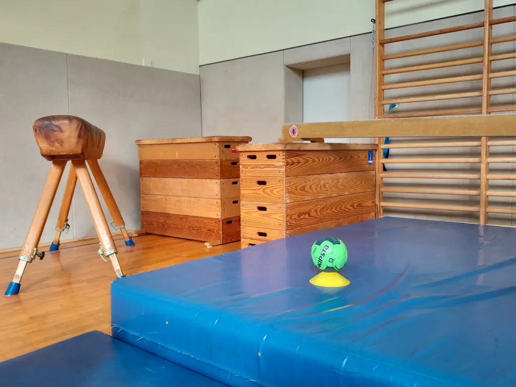 Bild: Ein aufgebauter Trainingsparcours.