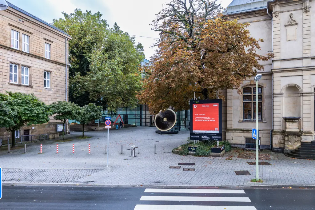 Foto: Das Museumsquartier mit dem Stadtmuseum und den beiden Kunstmuseen.