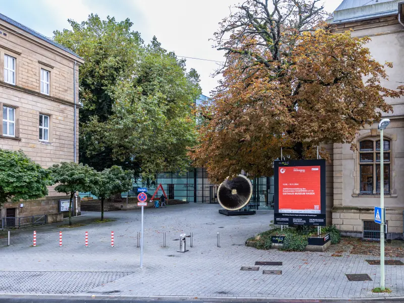 Foto: Das Museumsquartier mit dem Stadtmuseum und den beiden Kunstmuseen.