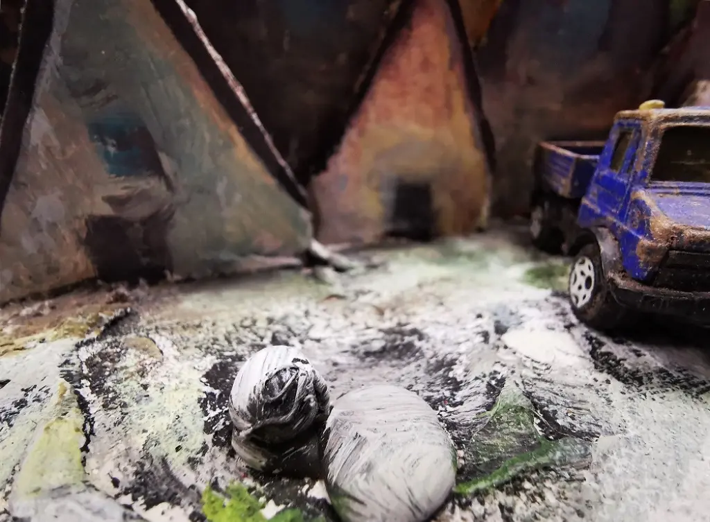 Workshop im Osthaus Museum mit Nuri Irak im Rahmen der Ausstellung &bdquo;Zuhause / at home&ldquo;: