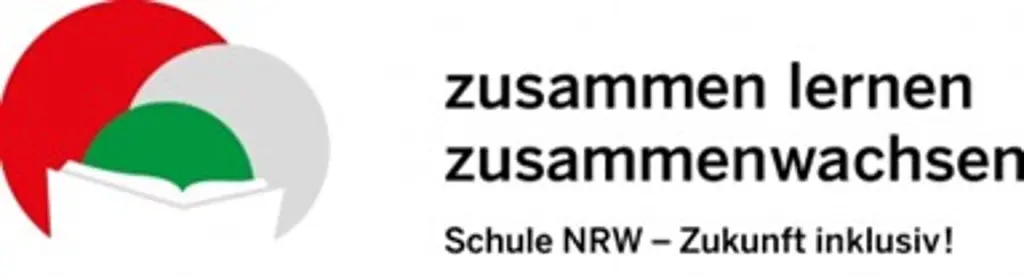 Es handelt sich um das Logo Schule NRW- Zukunft inklusiv!