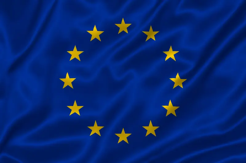 Die europ&auml;ische Flagge