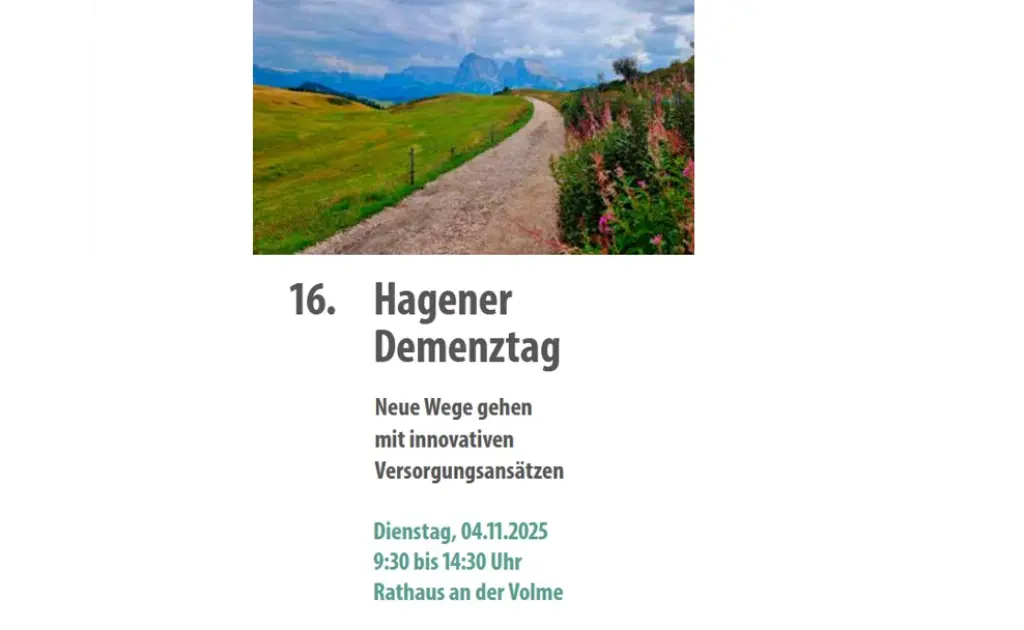 Einladung für den Demenztag