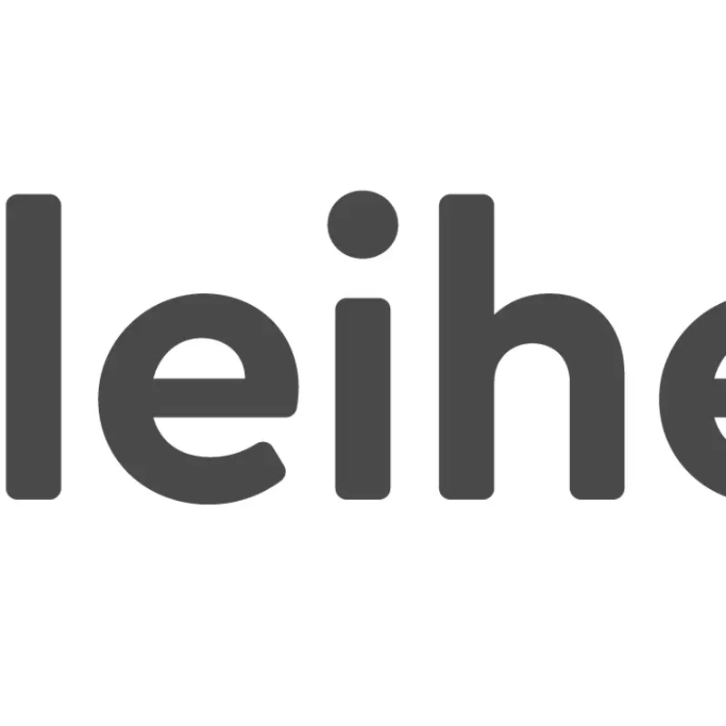 Foto: Logo der Onleihe (onleihe und links davor ein B&uuml;chersymbol in Dreickform)