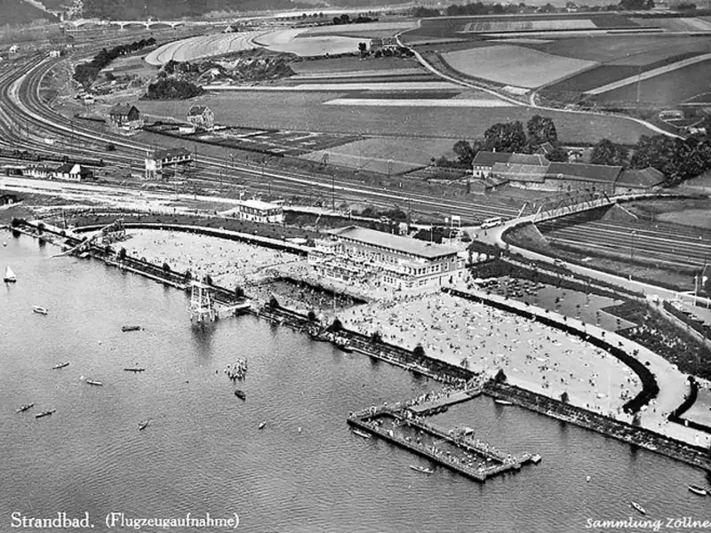Foto: Das SeeBad Hengstey im Jahr 1932.