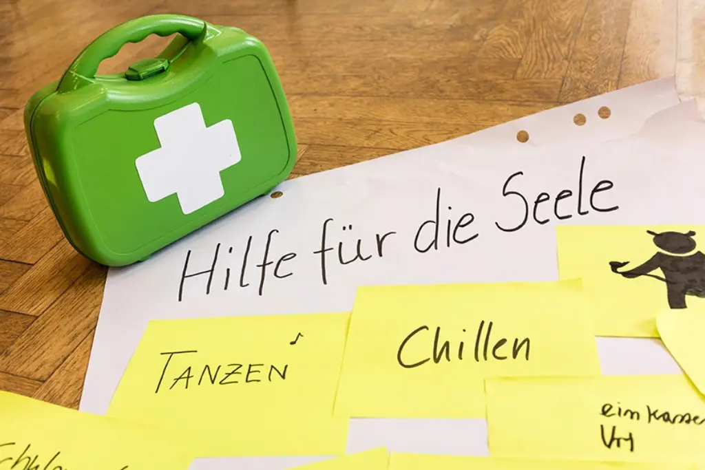 Foto: Bild aus dem Präventionsprogramm "Verrückt? Na und!"