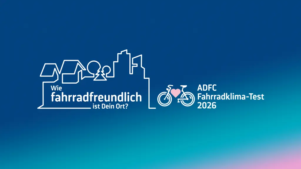 Logo ADFC Fahrradklimatest