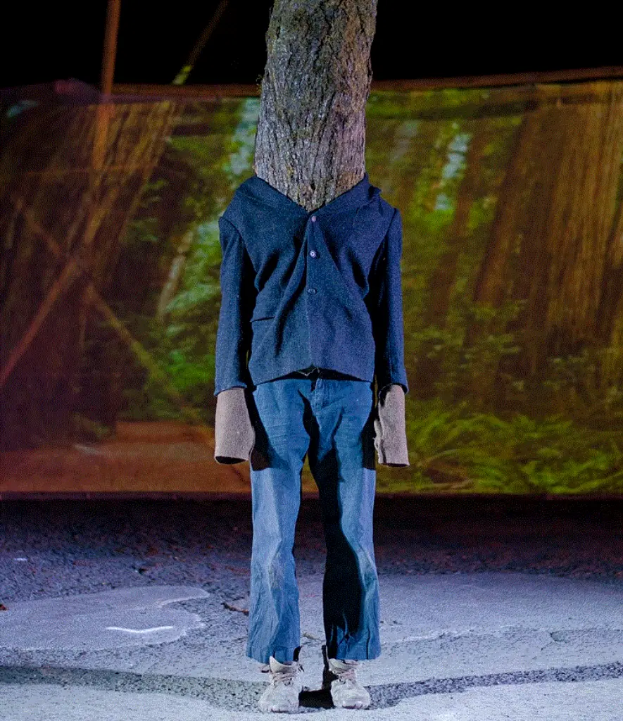 Foto: Ein Darsteller von Theater Antagon