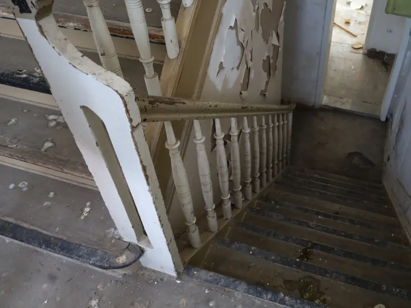 Foto: Ein Treppenhaus