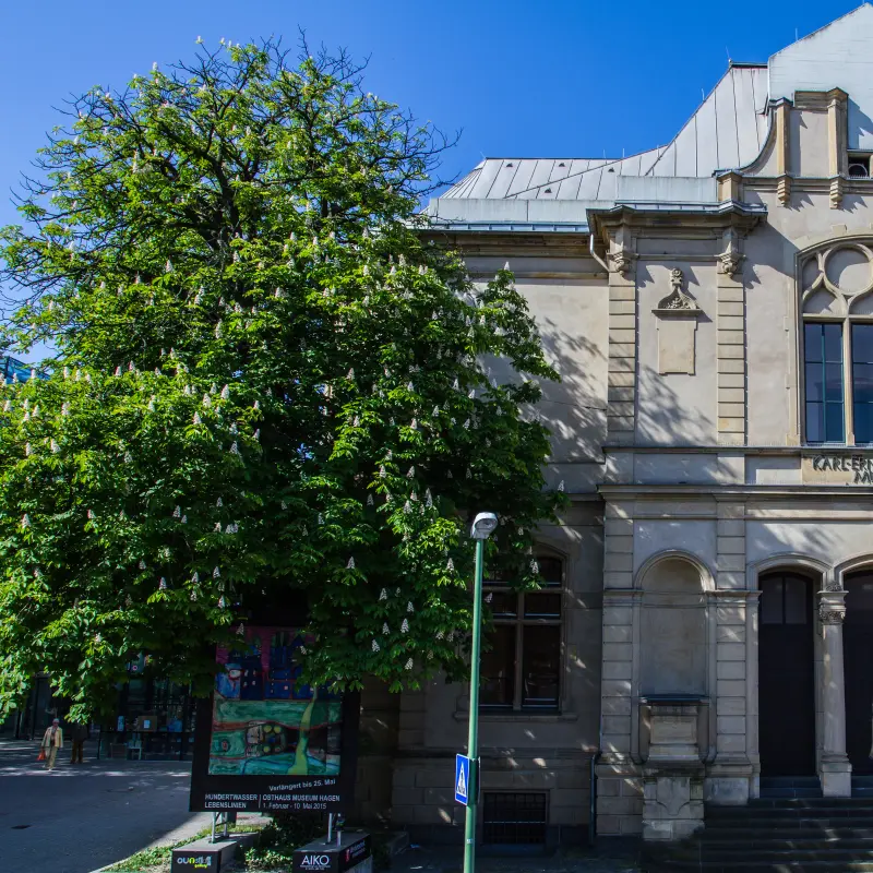 Foto: Au&szlig;eansicht des Hagene Theaters.