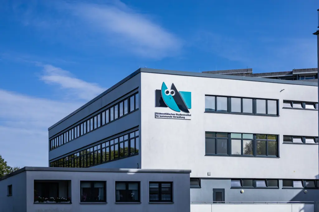Foto: Das Gebäude des Hochschulstandortes der FOM in Hagen