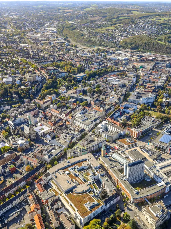 Foto: Luftaufnahme von Hagen.