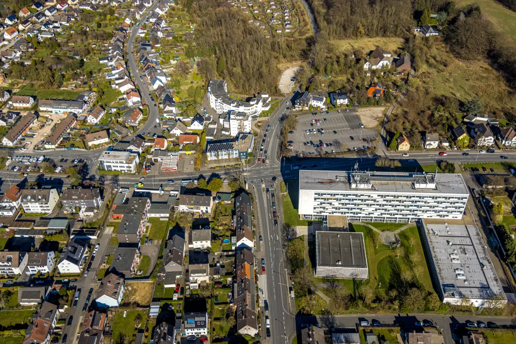 Foto: Ein Luftbildaufnahme von Hagen.