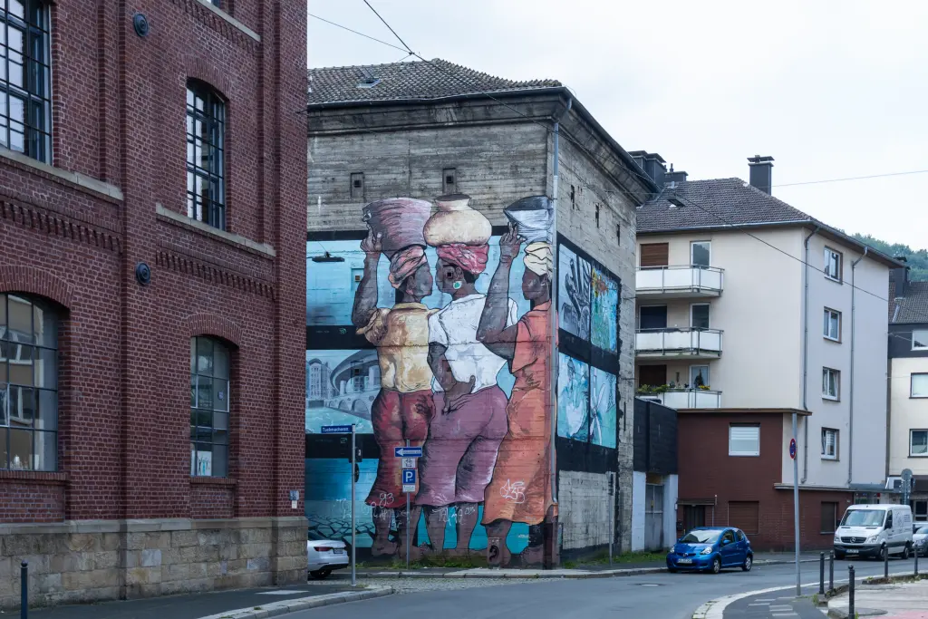 Symbolbild der Tuchmacherstra&szlig;e