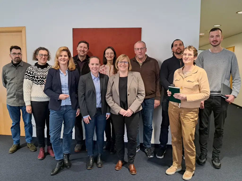 Foto: Die beteiligten Fachbereiche und Ämter der Stadt Hagen und die Gertec Ingenieurgesellschaft treffen sich zum Auftaktgespräch für das neue Klimaschutzkonzept für Hagen.