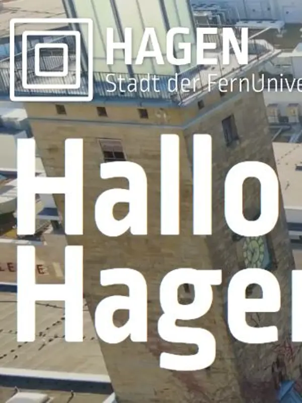 Foto: Der Startbildschirm der neuen Internetseite der Stadt Hagen.