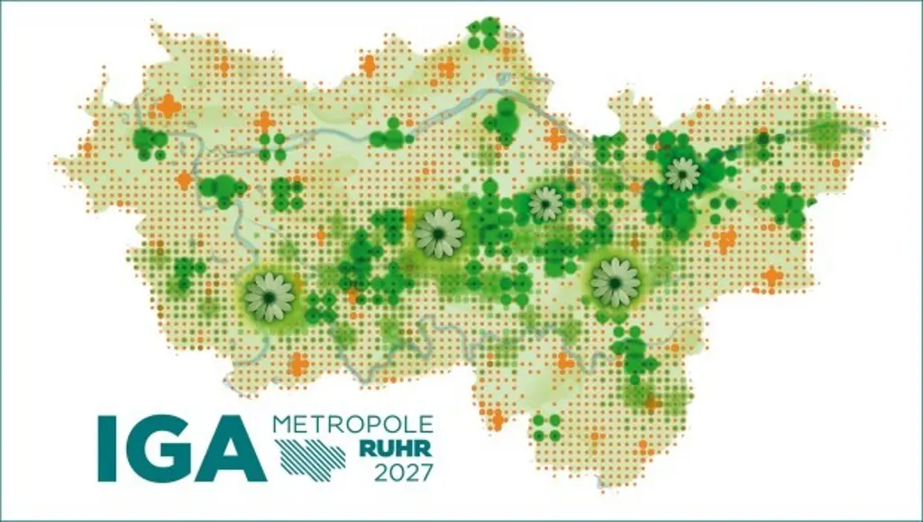 Das Logo der Internationalen Gartenausstellung im Jahr 2027.