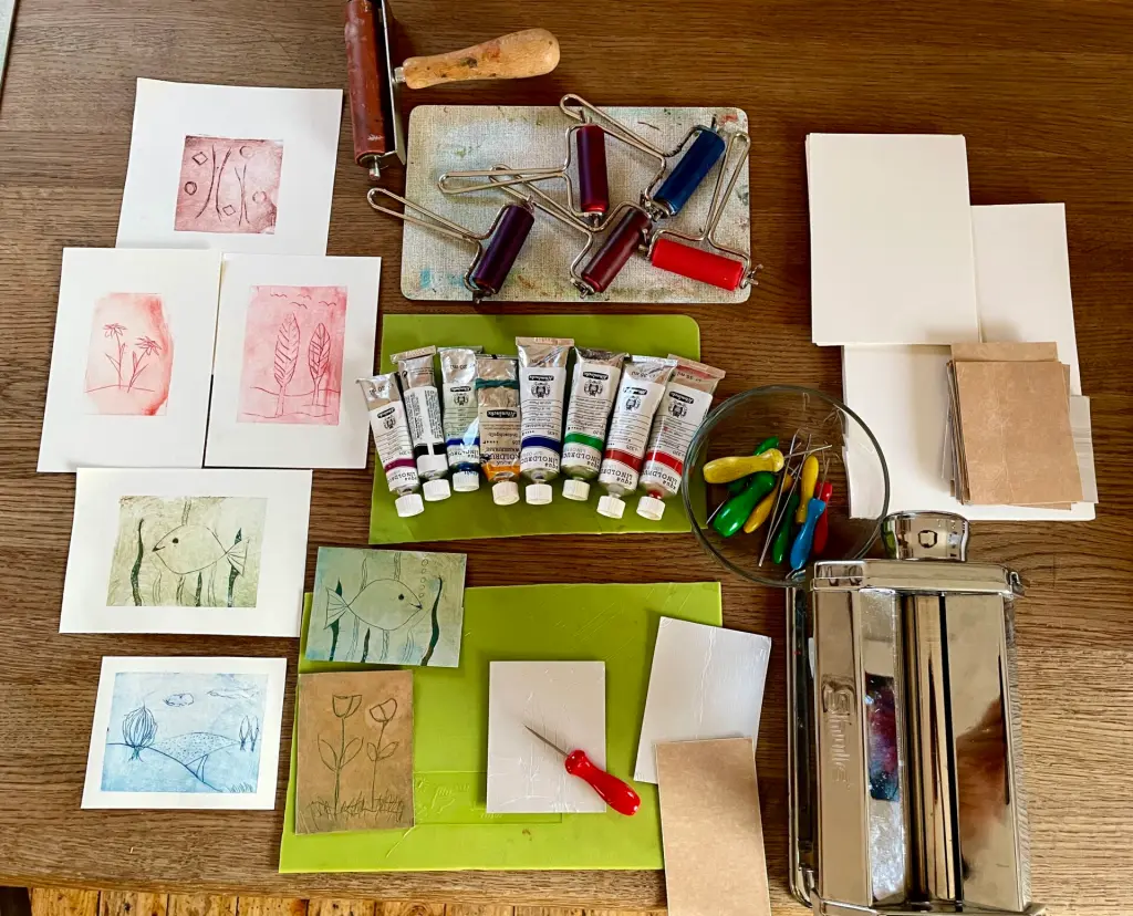 Kunstwerke schaffen mit Tetrapak-Druck