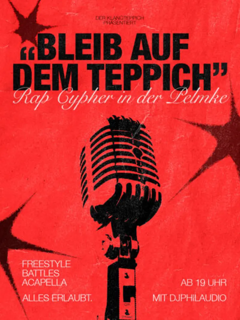 Bleib auf dem Teppich &ndash; Rap-Open-Mic in der Pelmke-Kneipe