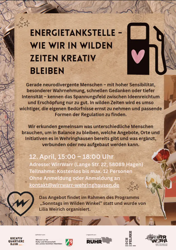 Sonntags im Wilden Winkel: ENERGIE-TANKSTELLE