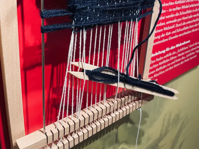 "Den warmen Mantel unverweilt..." - Weben im Stadtmuseum