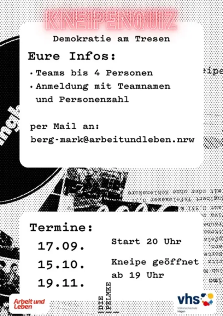 Kneipenquiz – Demokratie am Tresen