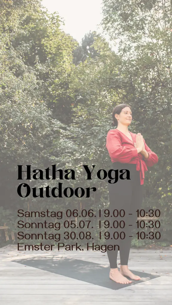 90 Minuten Hatha Yoga im Emster Park