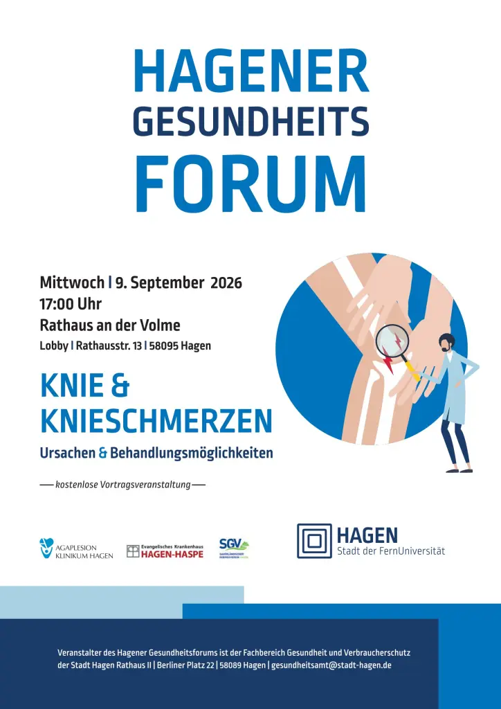 Hagener Gesundheitsforum - Knie & Knieschmerzen