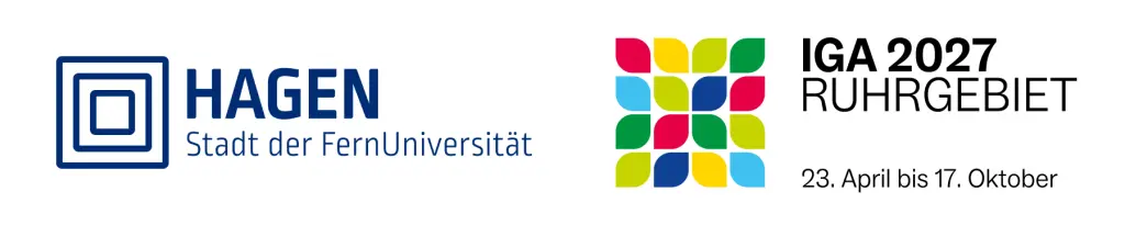 Logos der IGA und der Stadt Hagen