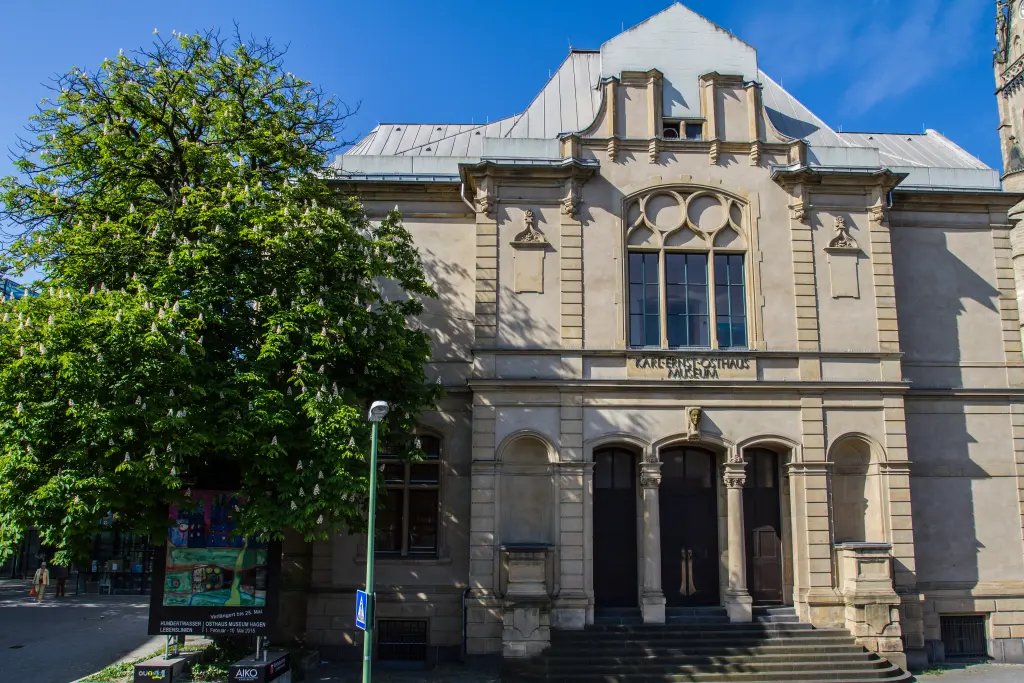 Foto: Außenaufnahme des Osthaus Museums.