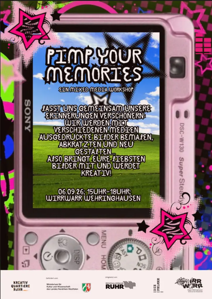 PIMP YOUR MEMORIES! - Mixed Media Workshop