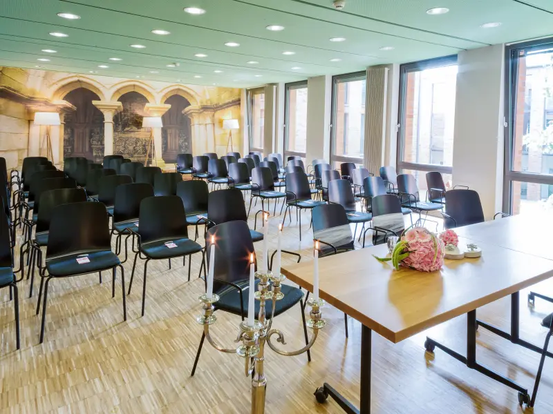 Das dritte Trauzimmer im Arcadeon Hotel