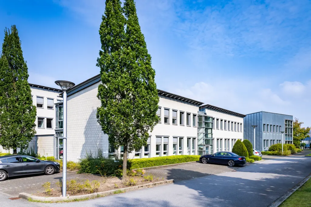 Foto: Das Verwaltungsgebäude der HSPV in Hagen