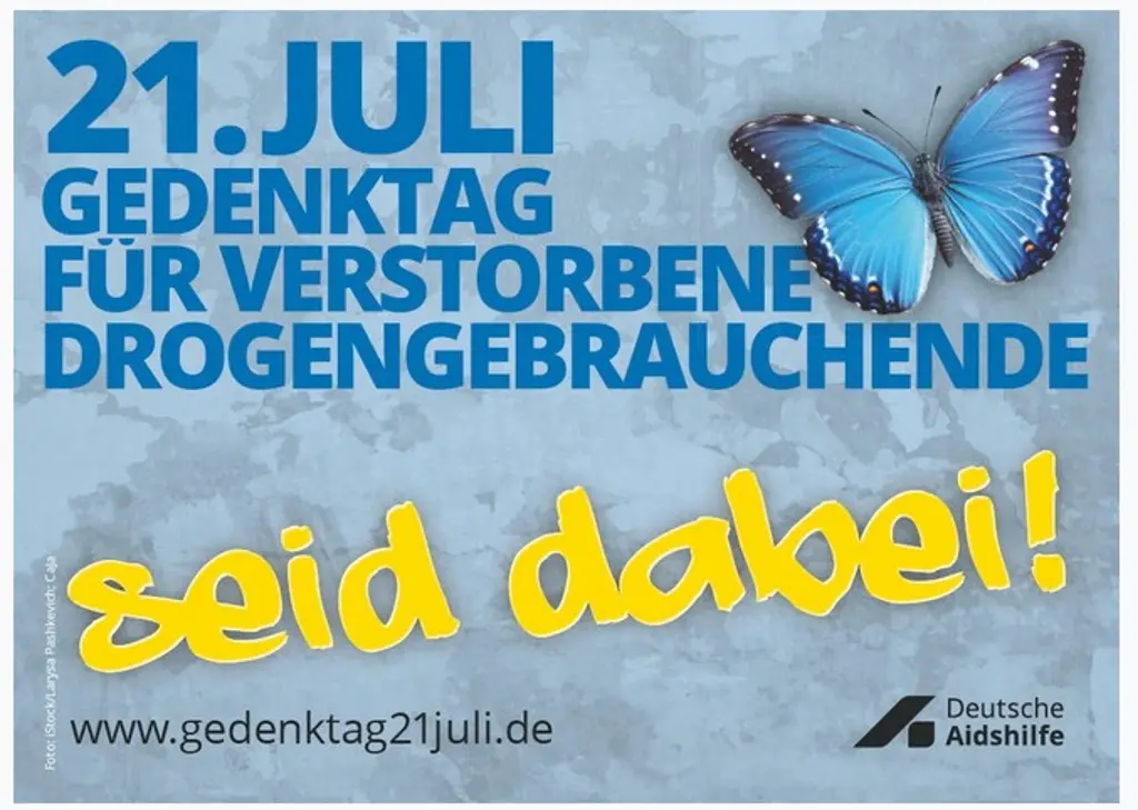 Internationaler Gedenktag f&uuml;r verstorbene Drogengebrauchende