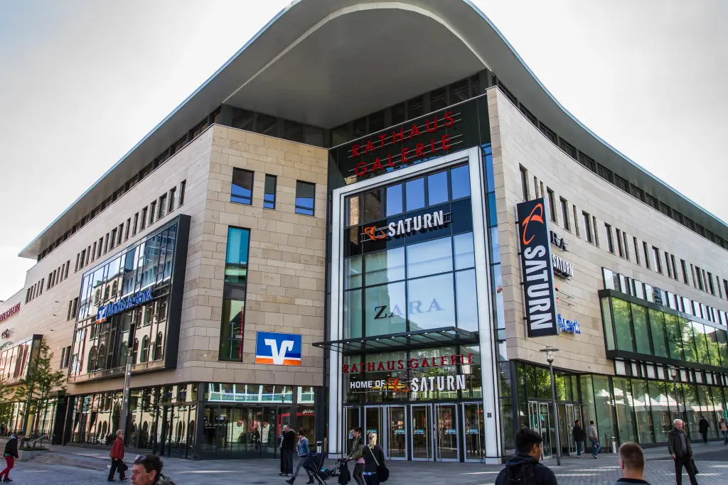Foto: Das Einkaufszentrum "Rathaus Galerie".