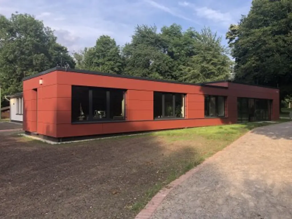 Foto: Das Gebäude des Kinder- und Jugendpark Haspe.