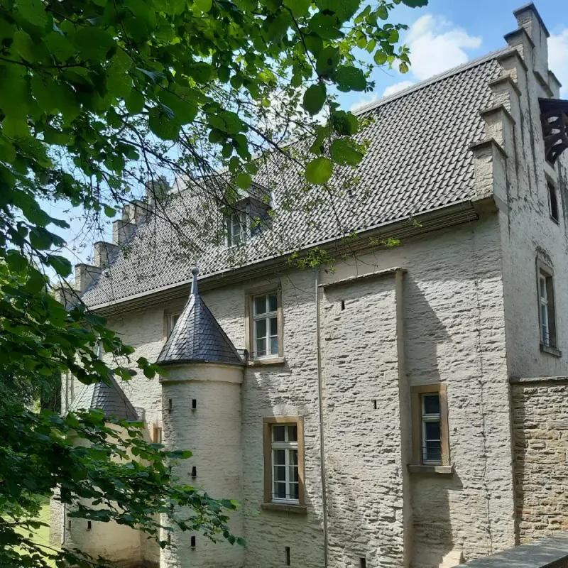 Foto: Außenansicht Wasserschloss Werdringen