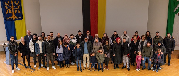 Regelmäßig finden im Hagener Rathaus Einbürgerungsfeiern statt. (Foto: Linda Kolms/Stadt Hagen)