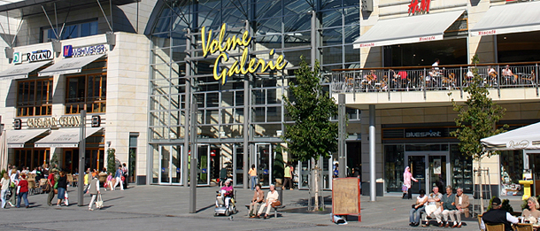 Ein gelungenes Beispiel für erfolgreiche Stadtplanung: Die Volme Galerie. (Foto: Karsten-Thilo Raab/Stadt Hagen)