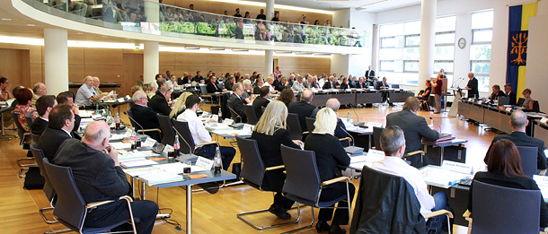 Insgesamt zehn Parteien sind im Hagener Rat vertreten. (Foto: Michael Kaub/Stadt Hagen)