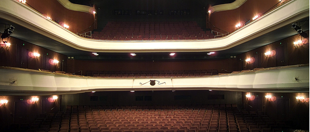 Blick in den Innenraum des Hagener Theaters. (Foto: Marco Siekmann)