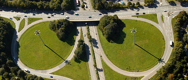 Ein bedeutender Standortfaktor von Hagen ist zweifelsohne die exponierte verkehrsgeographische Lage im Herzen Deutschlands. (Foto: Hans Blossey)