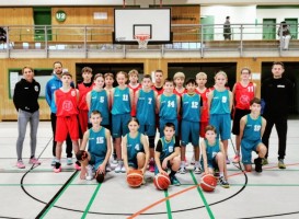 Die Basketballer der WK II des THG konnten sich erfolgreich gegen ihre Gegner durchsetzen und treten am 9. Januar bei den Bezirksmeisterschaften an. (Foto: Frank Henkes/Stadt Hagen)