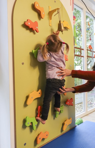 Kleine Kinder sind unternehmungslustig. (Foto: Dennis Noklies/Stadt Hagen)