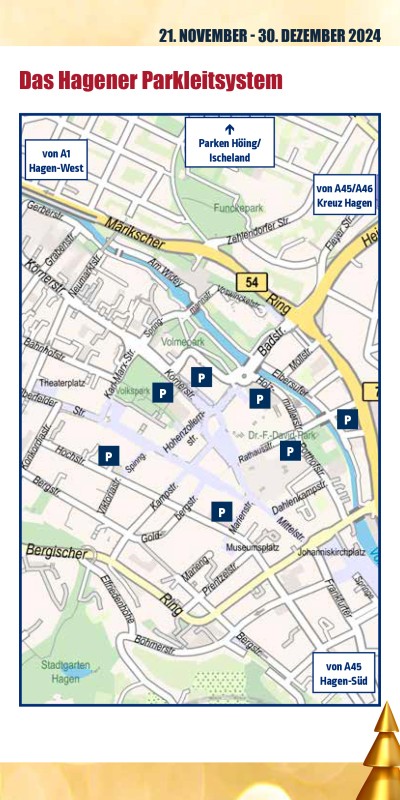 Parken in Hagen.