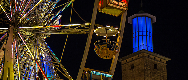 Der Hagener Weihnachtsmarkt lockt wieder viele Besucherinnen und Besucher in die Innenstadt. Foto: Michael Kaub/Stadt Hagen